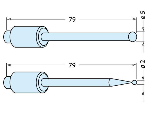 Replacement sensor pin ø 5mm