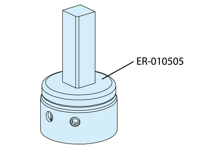 Square 25 chip guard