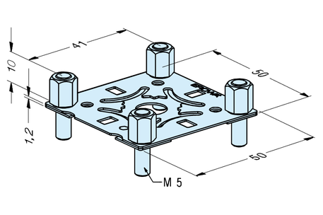 Centering plate 50