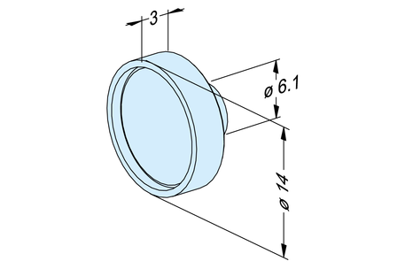 EWIS rapid Chip with holder ø 6.1/14