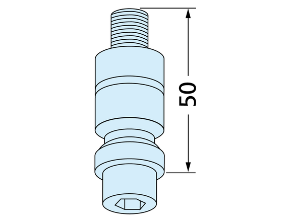 Chucking spigot F/M Production