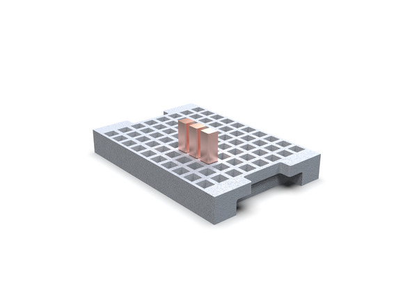 Square 15 electrode shaft
