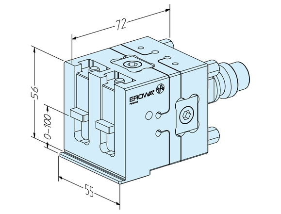 Pendulum vise 0 - 100 UnoSet