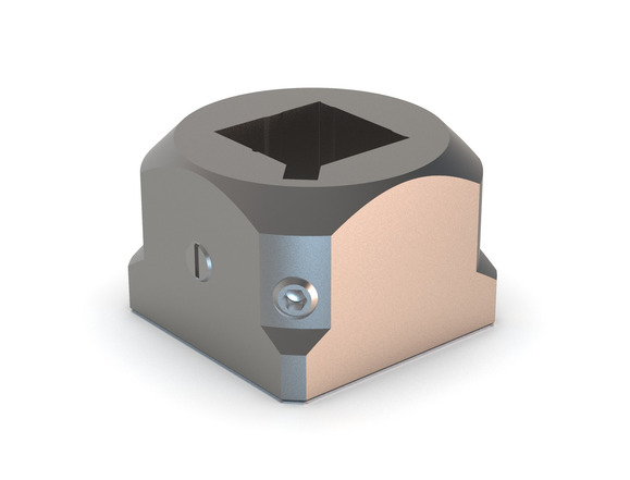 Square 25 holder front part