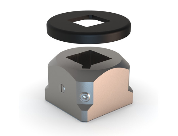 Square 25 holder front part