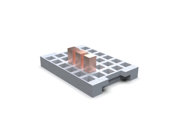 Square 25 electrode shaft
